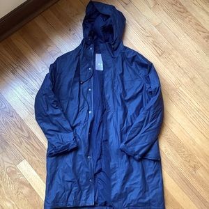 Rains raincoat in navy and sz. XS/S
